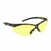Radians Safety Glasses, Wraparound Amber  Lens, Anti-Fog, Scratch-Resistant,  AP4-41